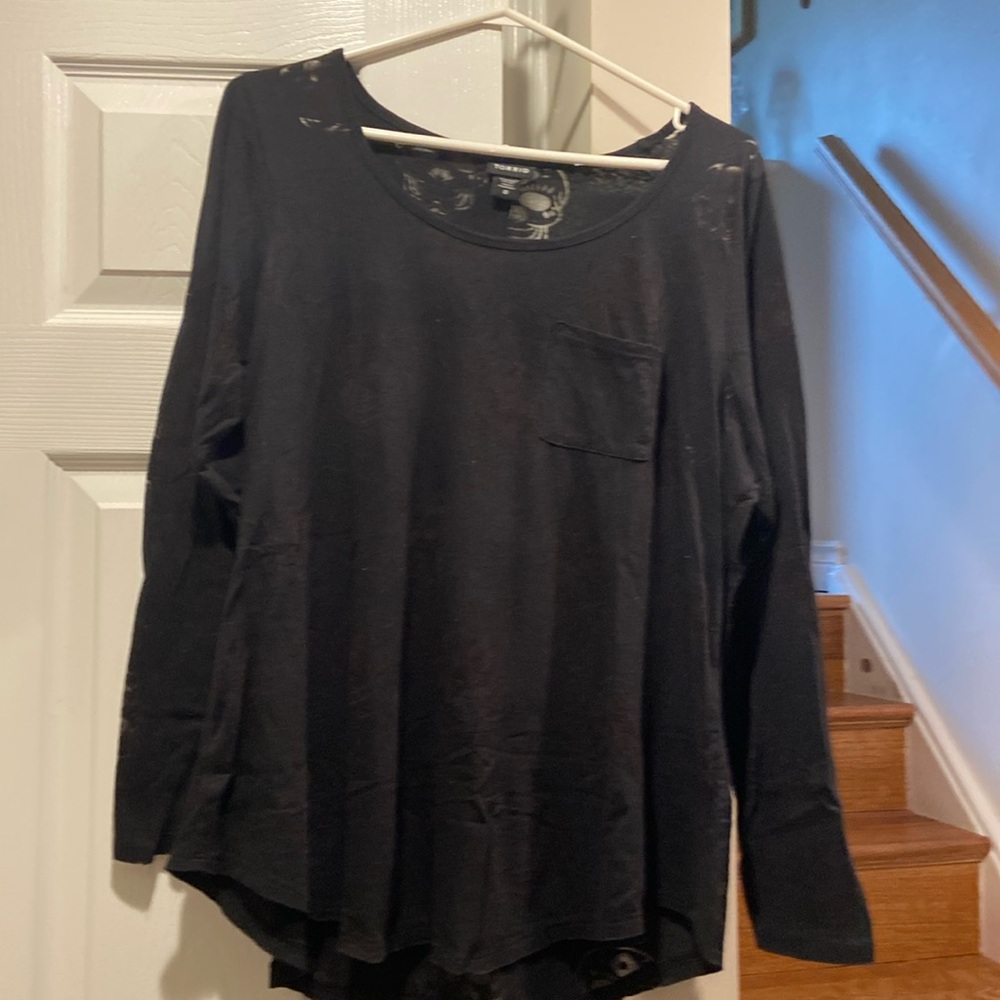 Torrid long sleeve Skull T-shirt